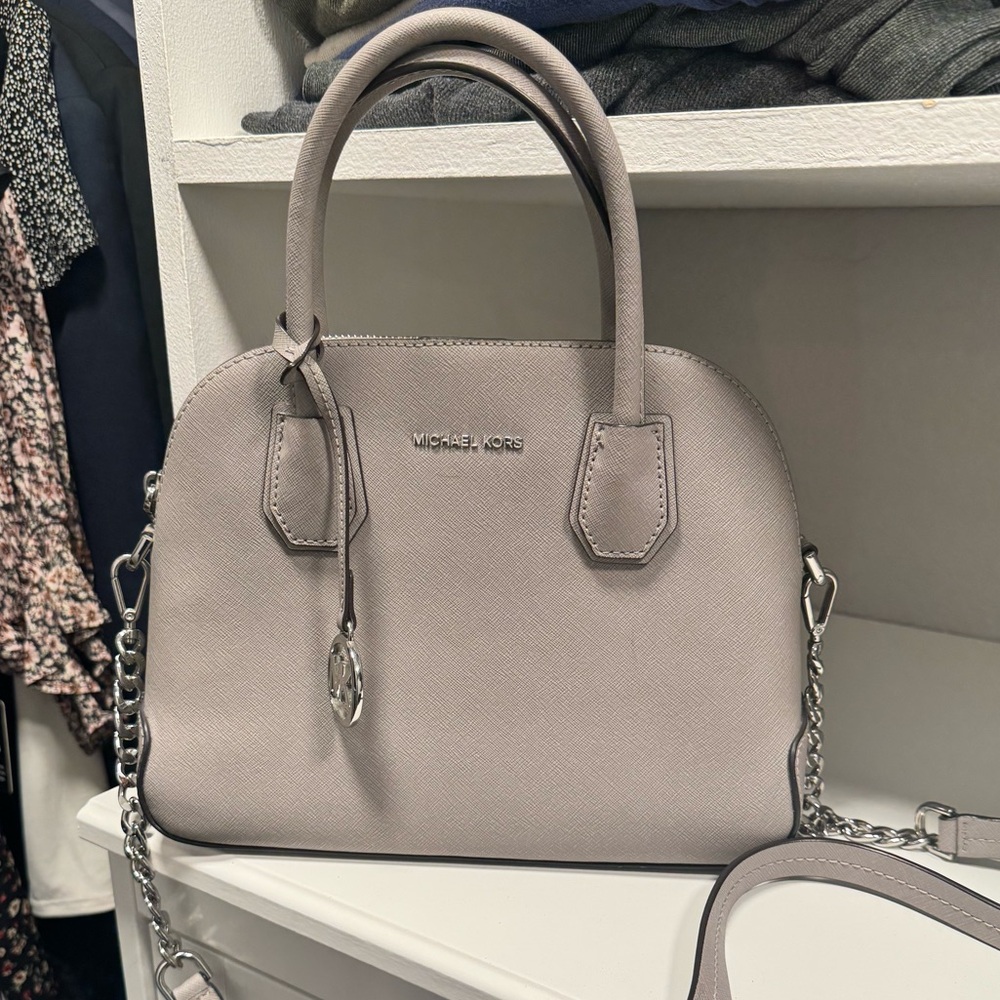 Michael Kors Cindy Medium Pocket Dome Satchel